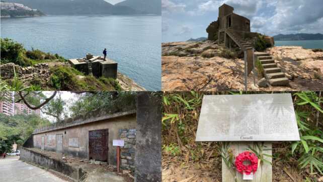 香港保衛戰合集下︱渣甸山致敬奧斯本 重返戰場黃泥涌峽
